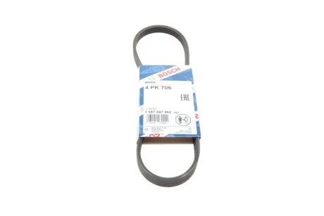 РЕМІНЬ П-КЛИНОВИЙ 4PK706 BOSCH 1 987 947 962