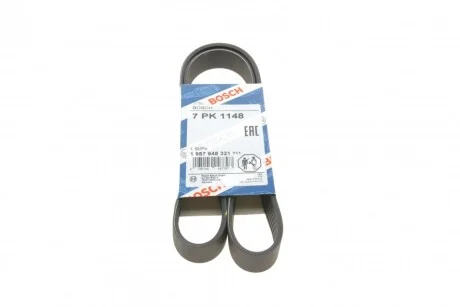 РЕМІНЬ П-КЛИНОВИЙ 7PK1148 BOSCH 1 987 948 321