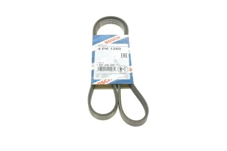РЕМІНЬ П-КЛИНОВИЙ 4PK1260 BOSCH 1 987 948 380
