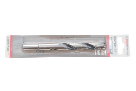 Спіральне свердло PointTec 12.5mm BOSCH 2608577303