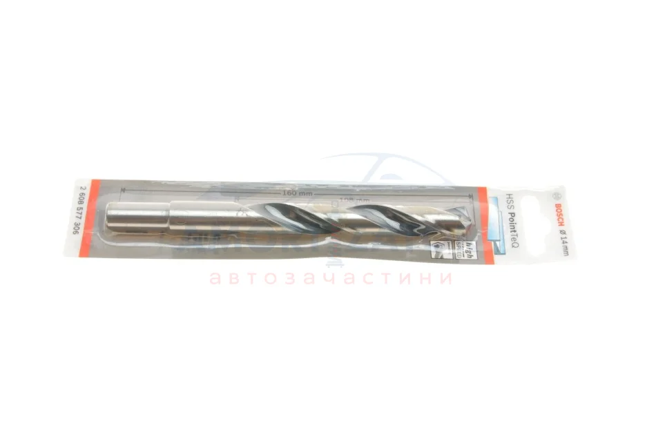 Спіральне свердло PointTec 14.0mm 2 608 577 306 BOSCH 2608577306 (фото 1)