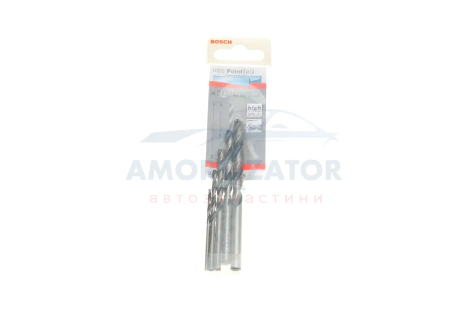 НАБІР СВЕРДЛ PointTec 5шт D2-6 BOSCH 2 608 577 345 (фото 1)