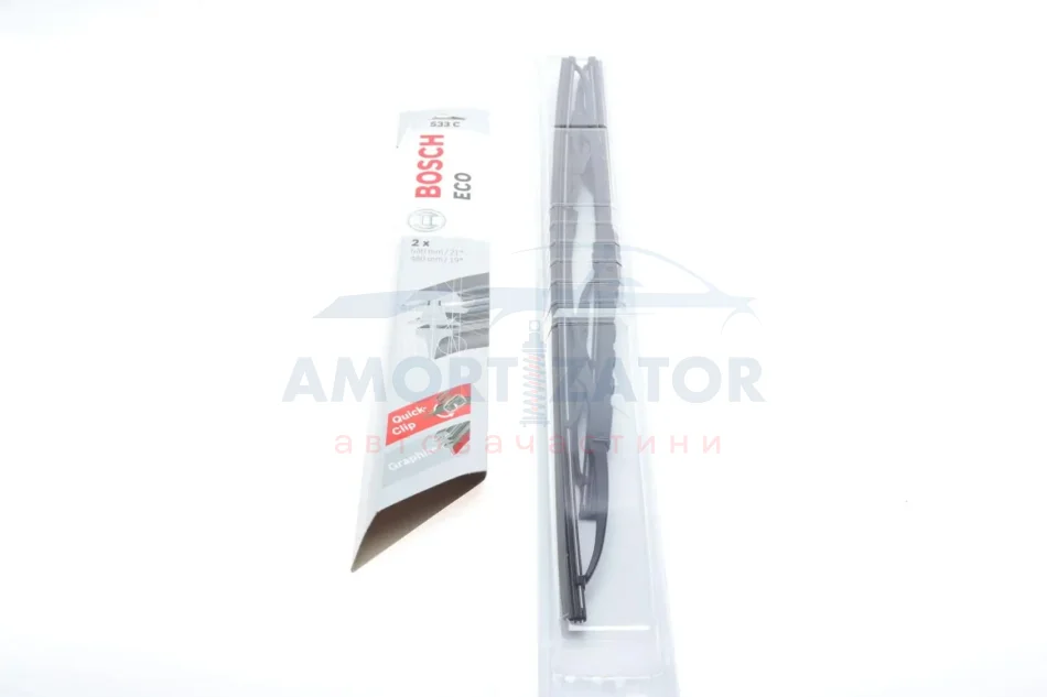 ЩІТКИ СКЛООЧИСНИКІВ ECO BOSCH 3 397 001 984 (фото 1)
