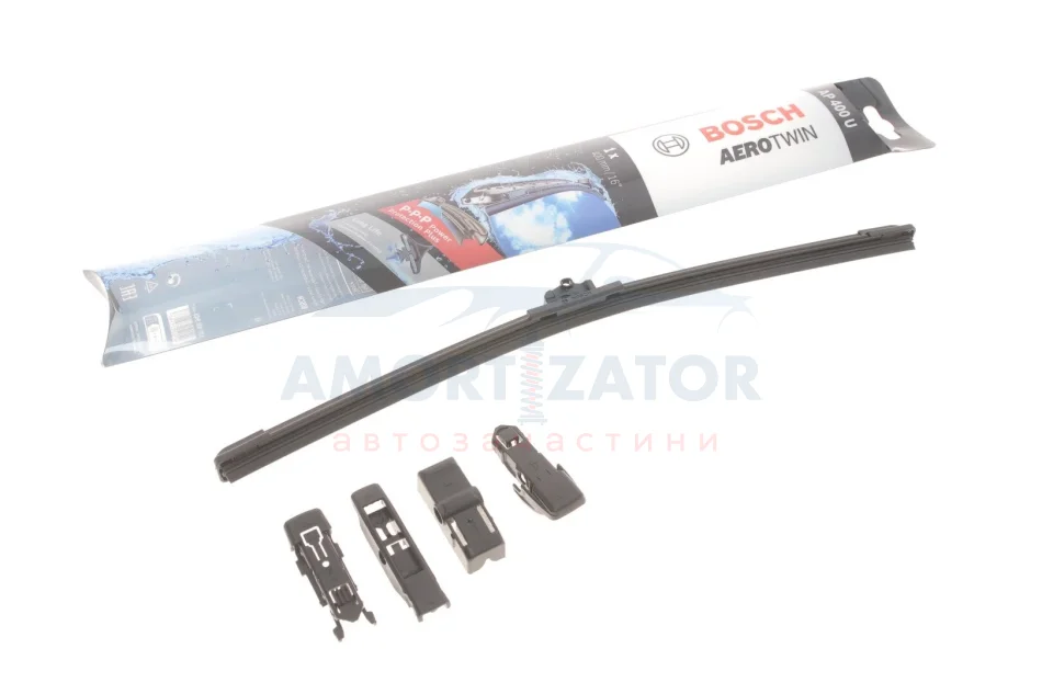 ЩІТКА СКЛООЧИСНИКА AEROTWIN PLUS BOSCH 3 397 006 943 (фото 1)