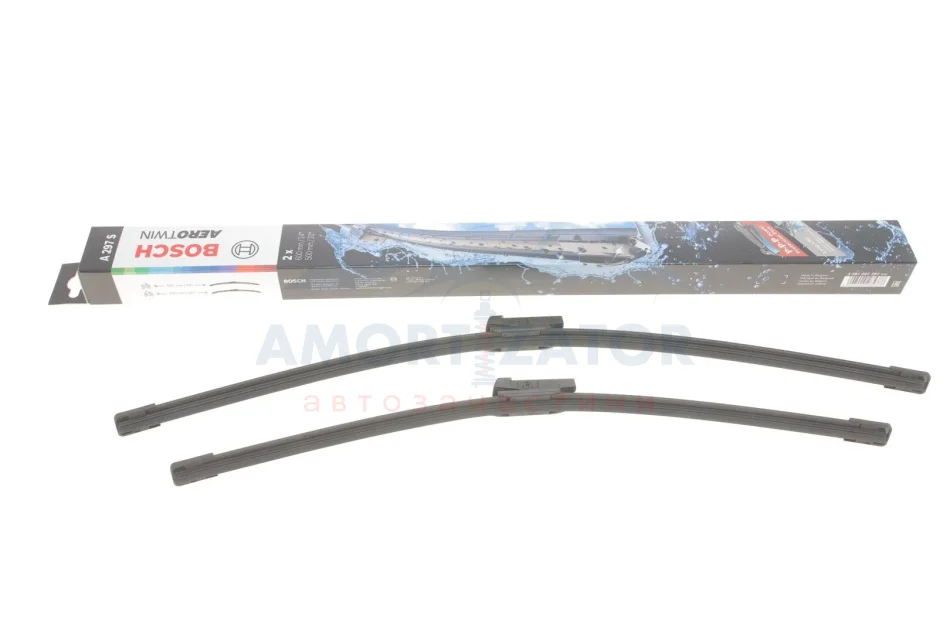 ЩІТКИ СКЛООЧИСНИКІВ AEROTWIN BOSCH 3 397 007 297 (фото 1)