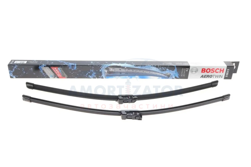 ЩІТКИ СКЛООЧИСНИКІВ AEROTWIN BOSCH 3 397 007 636 (фото 1)