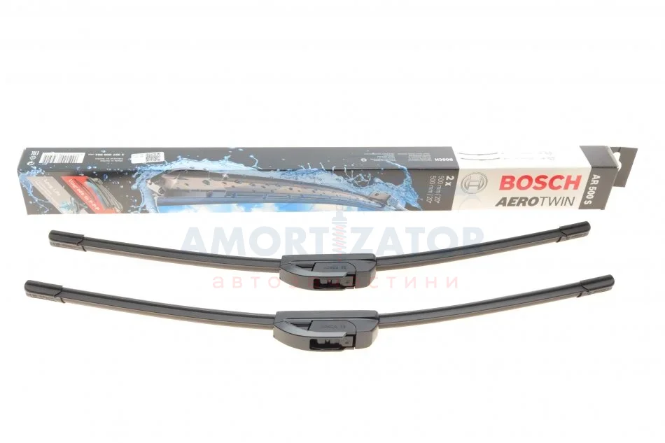 ЩІТКИ СКЛООЧИСНИКІВ AERO TWIN RETRO BOSCH 3 397 009 081 (фото 1)