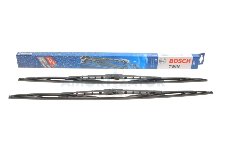 ЩІТКИ СКЛООЧИСНИКІВ TWIN BOSCH 3 397 118 320 (фото 1)