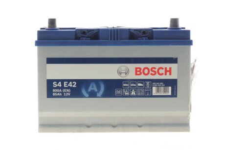 Акумулятор 12В/85Аг/800А/21,69кг BOSCH DSC0092S4E420