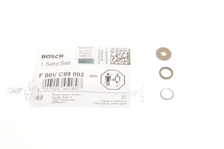 Ущільнення тефлонове BOSCH F 00V C99 002