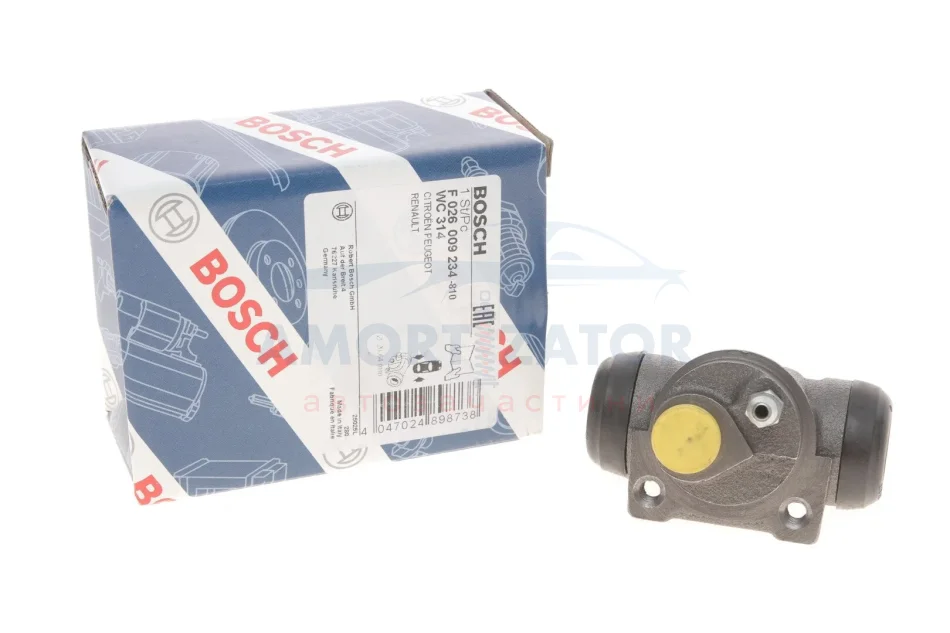 Гальмівний циліндр робочий BOSCH F 026 009 234 (фото 1)
