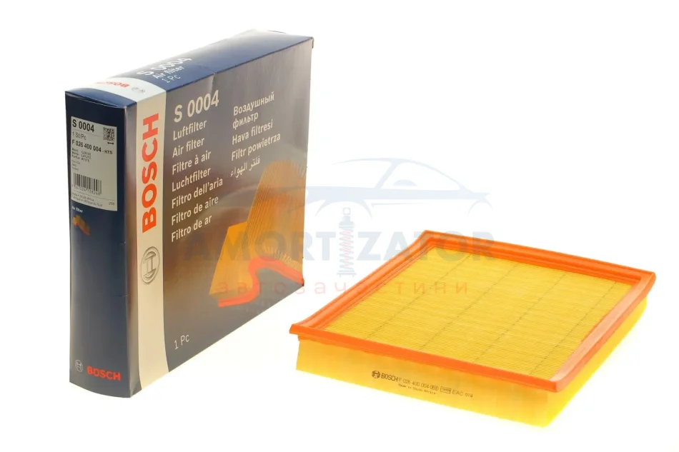 ПОВІТРЯНИЙ ФІЛЬТР BOSCH F 026 400 004 (фото 1)