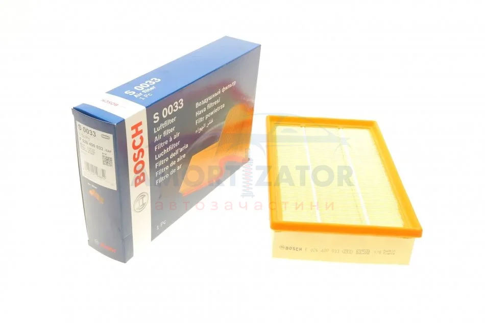 ПОВІТРЯНИЙ ФІЛЬТР ВСТАВКА BOSCH F 026 400 033 (фото 1)