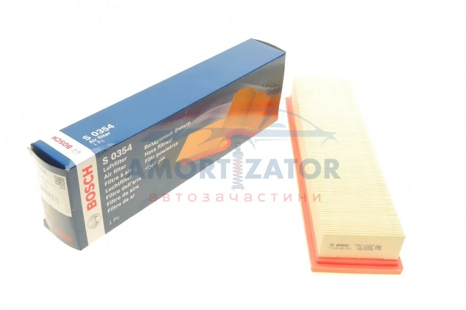 ПОВІТРЯНИЙ ФІЛЬТР BOSCH F 026 400 354 (фото 1)