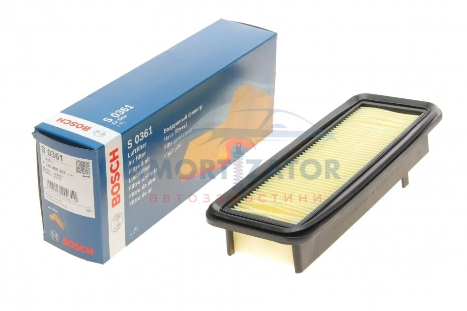ВСТАВКА ПОВІТРЯН. ФІЛЬТРА BOSCH F 026 400 361 (фото 1)