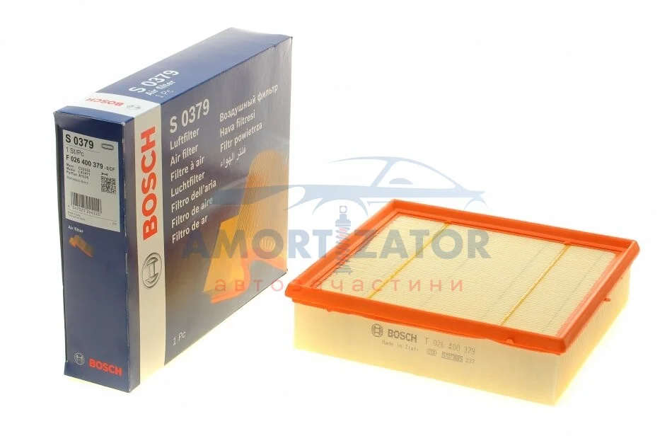 ПОВІТРЯНИЙ ФІЛЬТР BOSCH F 026 400 379 (фото 1)