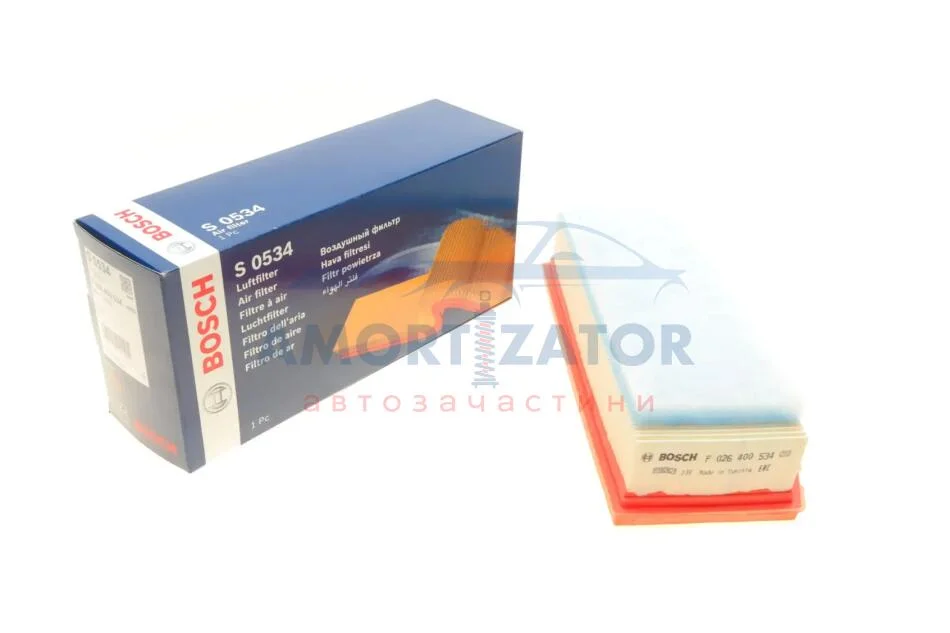 ПОВІТРЯНИЙ ФІЛЬТР W-V BOSCH F 026 400 534 (фото 1)