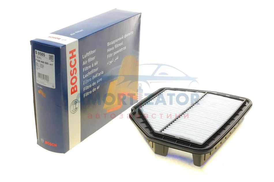 ВСТАВКА ПОВІТРЯН. ФІЛЬТРА F 026 400 585 BOSCH F026400585 (фото 1)