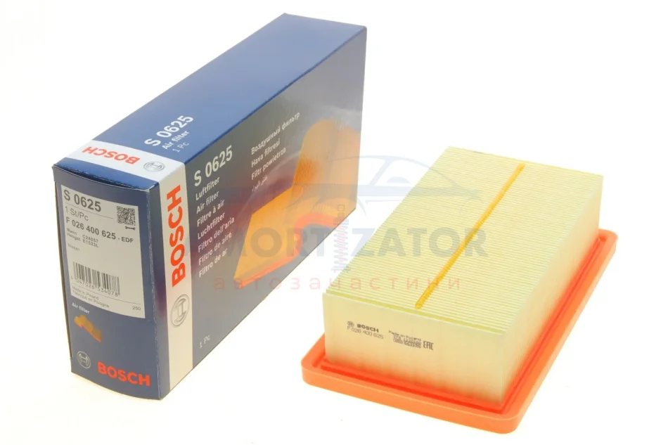 ПОВІТРЯНИЙ ФІЛЬТР BOSCH F 026 400 625 (фото 1)