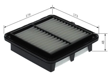 Повітряний фільтр BOSCH F026400729