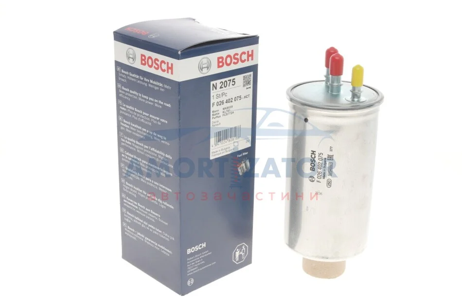 ПАЛИВНИЙ ФІЛЬТР BOSCH F 026 402 075 (фото 1)