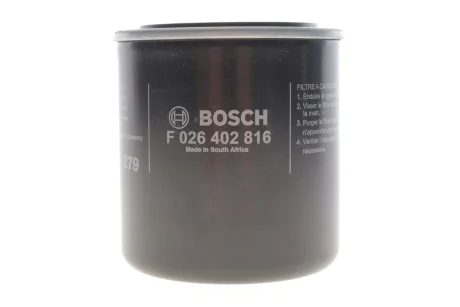 ЗМІННИЙ ФІЛЬТР ПАЛИВА BOSCH F026402816