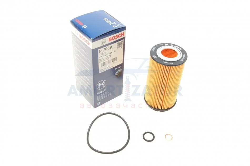 МАСЛЯНИЙ ФІЛЬТР BOSCH F 026 407 069 (фото 1)