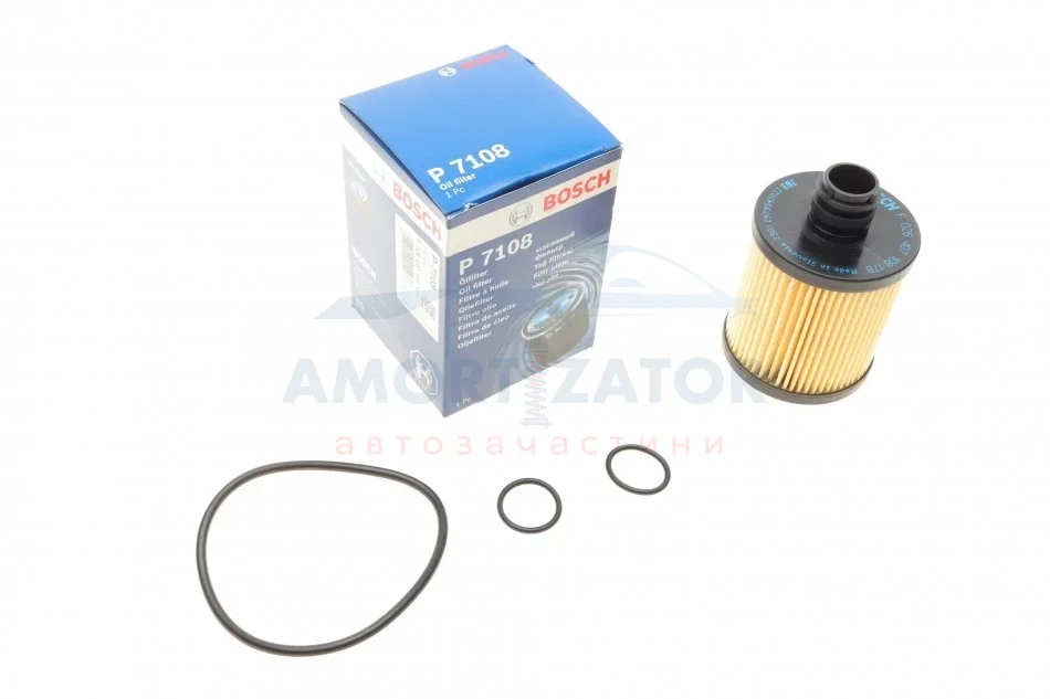 МАСТИЛЬНИЙ ФІЛЬТР BOSCH F 026 407 108 (фото 1)