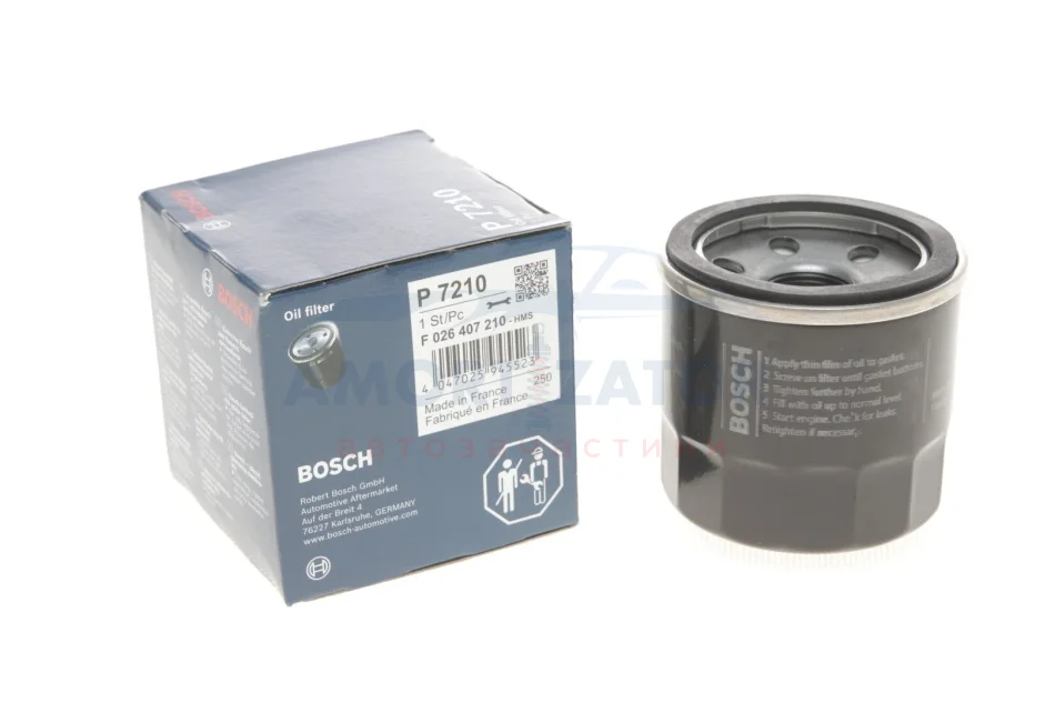 МАСТИЛЬНИЙ ФІЛЬТР BOSCH F 026 407 210 (фото 1)