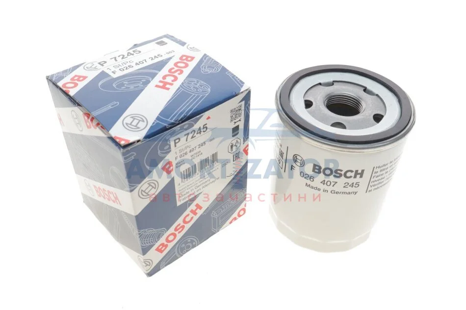МАСТИЛЬНИЙ ФІЛЬТР W-V F 026 407 245 BOSCH F026407245 (фото 1)