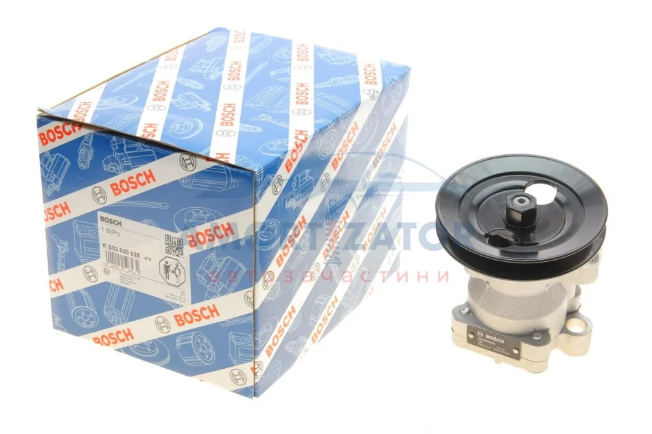 НАСОС ГІДРОПІДСИЛЮВАЧА КЕРМА BOSCH K S02 000 028 (фото 1)