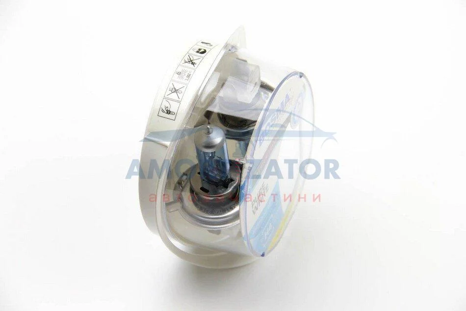 Автолампа H4 PURE WHITE 12V 60/55W P43T Упаковка 2шт BOSMA 8887 (фото 1)