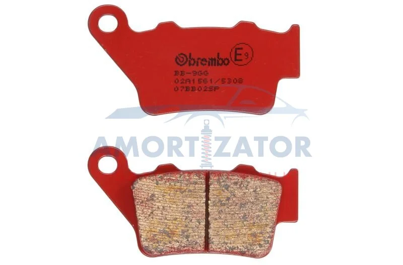 Гальмівні колодки BREMBO 07BB02SP (фото 1)