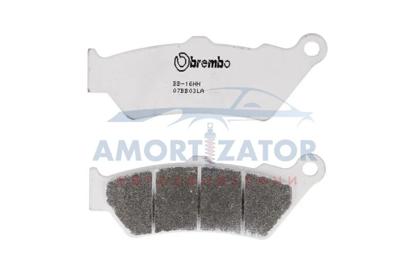 Гальмівні колодки BREMBO 07BB03LA (фото 1)