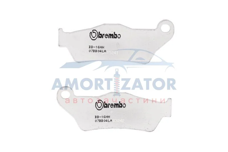Гальмівні колодки BREMBO 07BB04LA (фото 1)