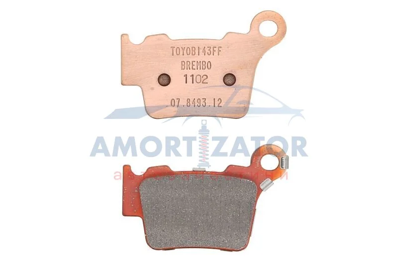 Гальмівні колодки BREMBO 07BB275A (фото 1)
