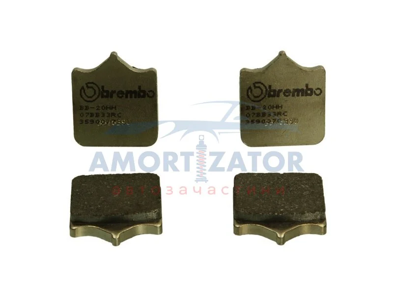 Гальмівні колодки BREMBO 07BB33RC (фото 1)