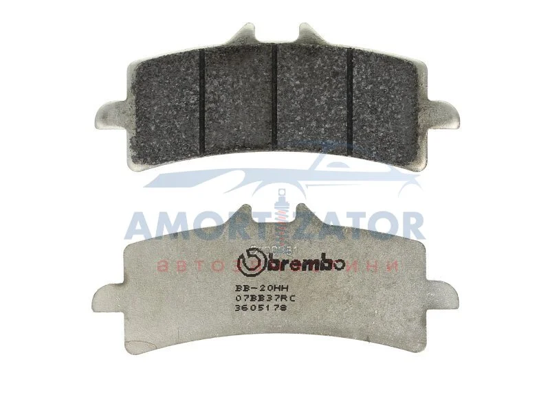 Гальмівні колодки BREMBO 07BB37RC (фото 1)