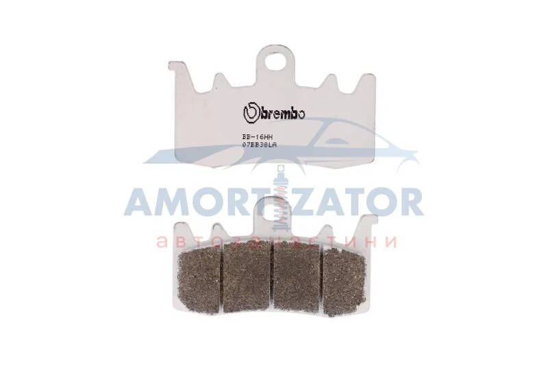 Гальмівні колодки BREMBO 07BB38LA (фото 1)