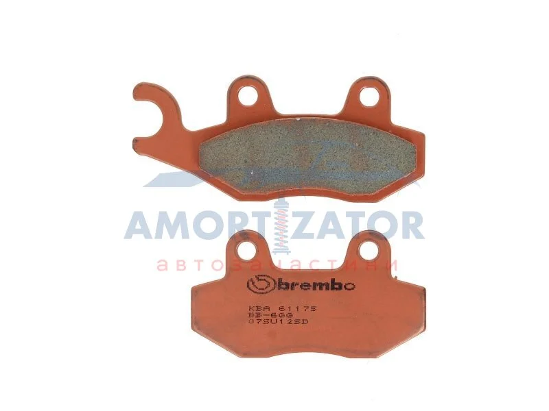 Гальмівні колодки BREMBO 07SU12SD (фото 1)