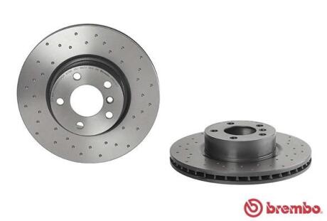 Гальмівний диск BREMBO 09.B570.1X