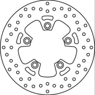 Гальмівний диск BREMBO 68B40771