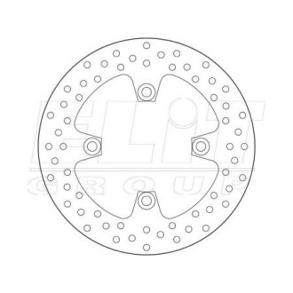 Гальмівний диск BREMBO 68B40779