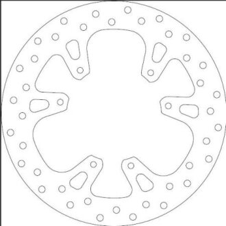Гальмівний диск BREMBO 68B40796