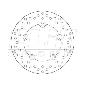 Гальмівний диск BREMBO 68B407G8