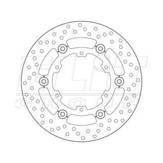 Гальмівний диск BREMBO 78B40833