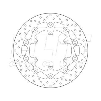 Гальмівний диск BREMBO 78B40887