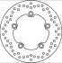 Гальмівний диск BREMBO BRM 68B40750 (фото 1)