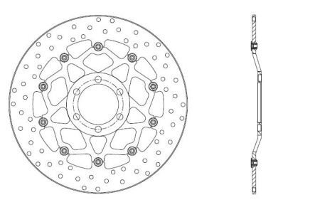 Гальмівний диск BREMBO BRM 78B40826
