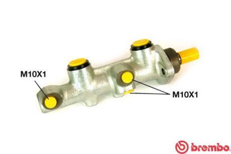 Гальмівний циліндр головний BREMBO M06 001 (фото 1)